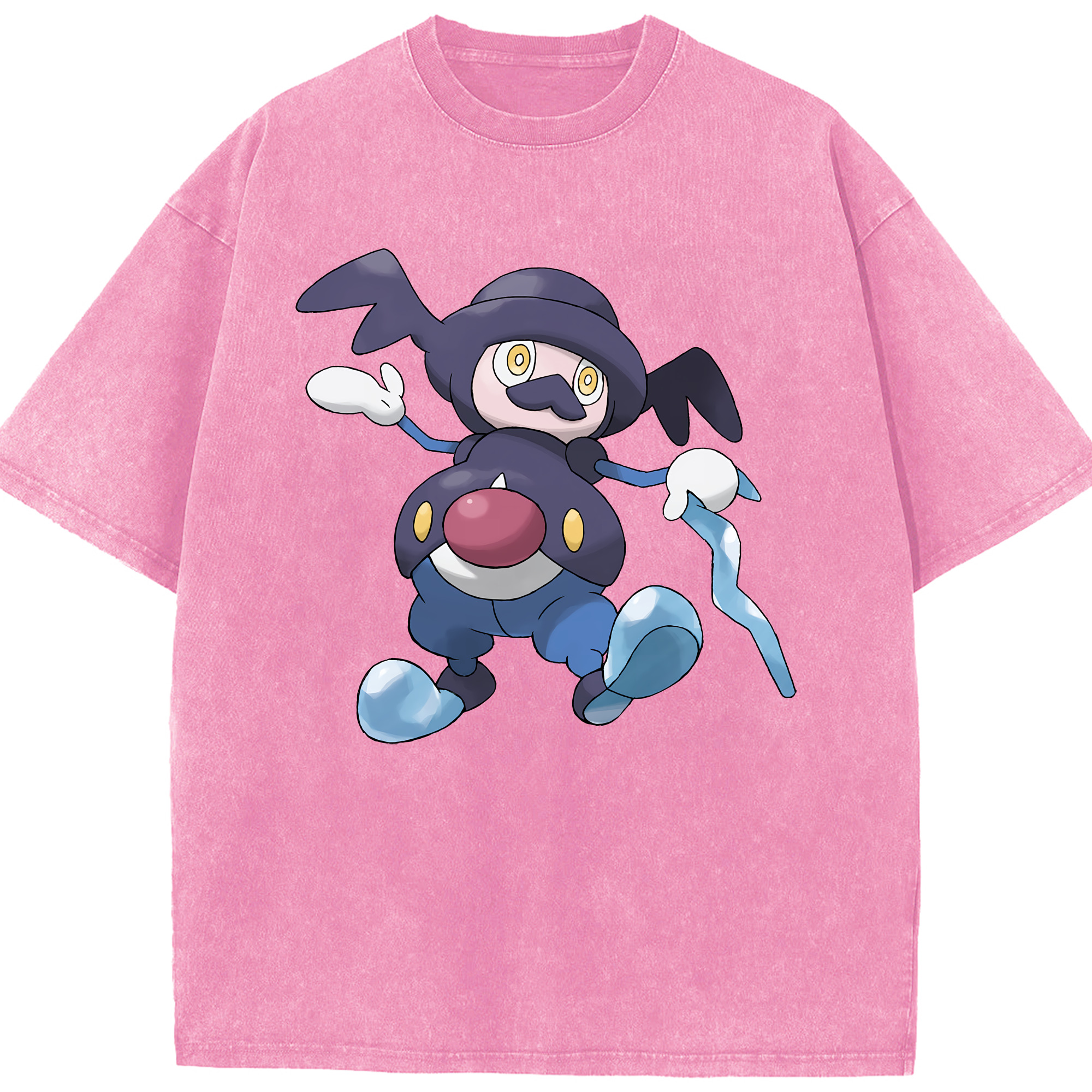 （画像用） ポケットモンスター Pokémon 綿100% ヴィンテージ風 半袖Tシャツ（フロントプリント）
